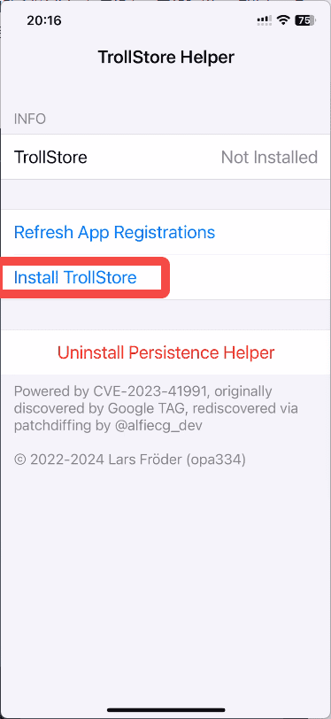 图片[9]-TrollInstallerX 1.0.3 巨魔安装器免费安装教程