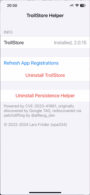 图片[10]-TrollInstallerX 1.0.3 巨魔安装器免费安装教程