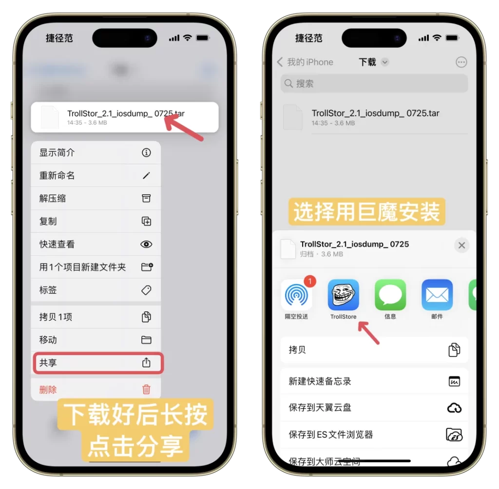 图片[2]-TrollStore巨魔增强版 2.1-iPA资源库